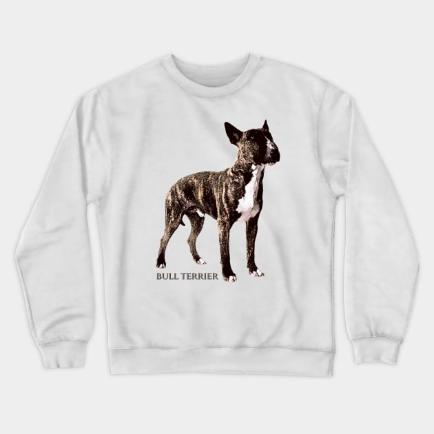 Bull Terrier  - Bully Crewneck Sweatshirt by Nartissima